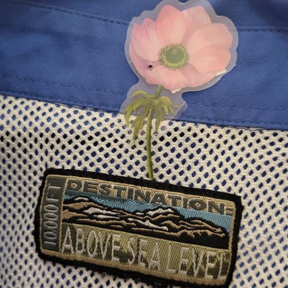 Destination, Like New, short Sleeve Blue Hawaiian XL Shirt - Picture 3 of 7